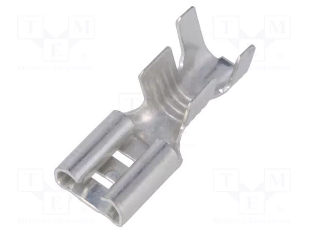 Terminal: flat; 6.3mm; 0.8mm; female; 4÷6mm2; crimped; for cable VOGT 3835A.67