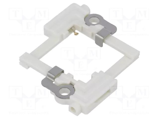 Connector: LED holder; push-in; Features: one-piece TE Connectivity 6-2154874-2