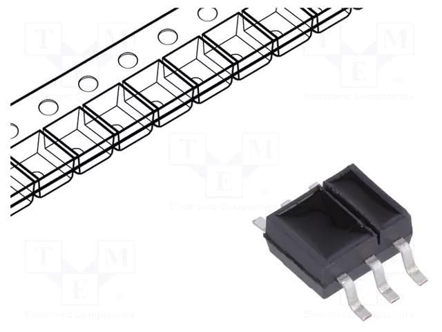 Sensor: optocoupler; Slot width: 3.4mm; 16V; OUT: transistor ams OSRAM SFH9206