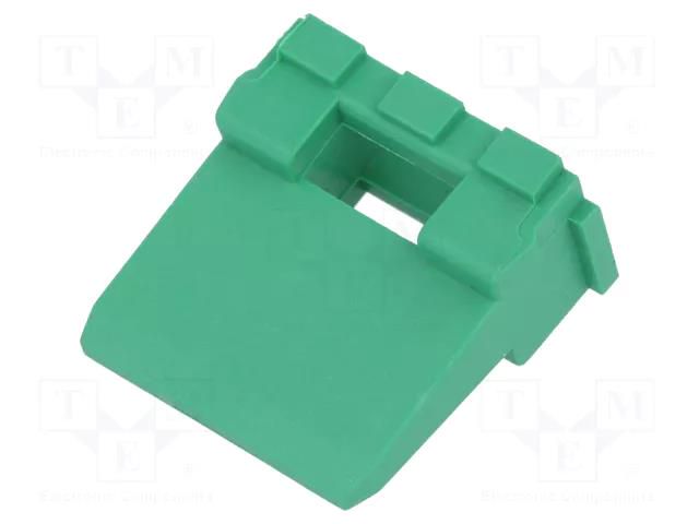Secondary lock; male; PIN: 6; green; DT DEUTSCH W6P