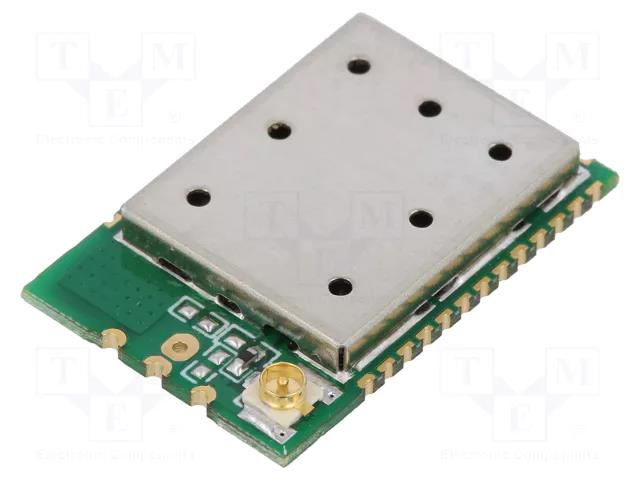 Module: RF; 868MHz; GPIO,I2C,I2S,JTAG,SSI x2,UART; -124dBm; 14dBm RADIOCONTROLLI RC-CC1310-868