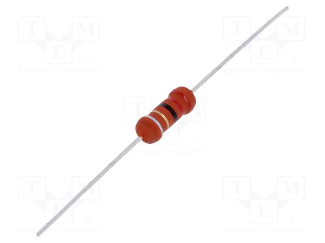 Resistor: metal film; fusible; THT; 22Ω; 2W; ±10%; Ø0.7x25mm; axial ROYALOHM NFR2W-22R