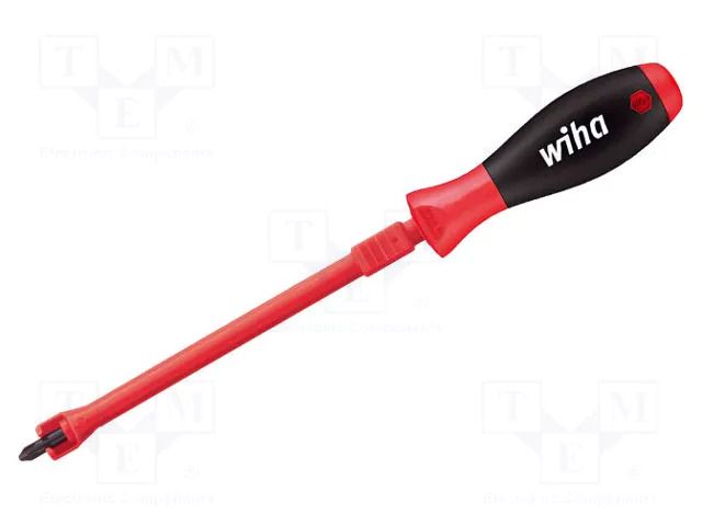 Screwdriver: standard; Phillips; PH1; SoftFinish® WIHA WIHA.397/PH1