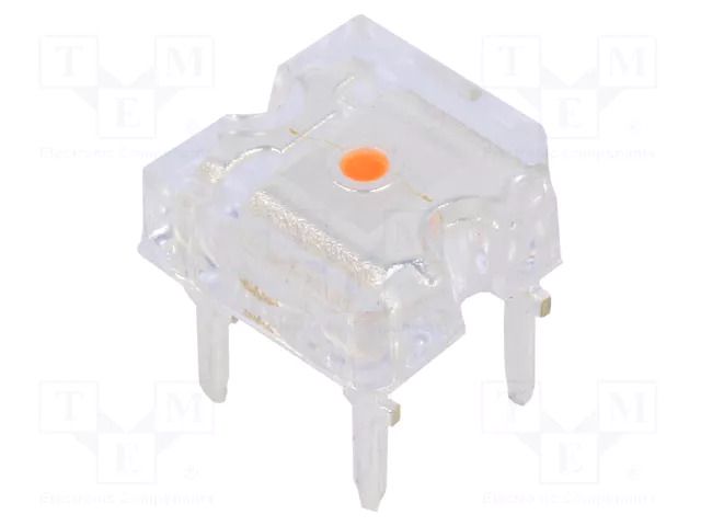LED Super Flux; pink; 7.62x7.62mm; 260÷360mcd; 180°; Front: flat OPTOSUPPLY OSK54LZ3K1D