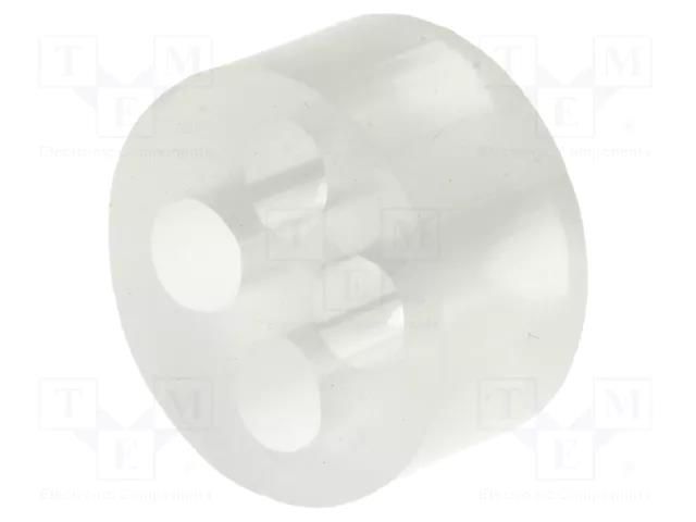 Insert for gland; 6mm; PG21; IP54; silicone; Holes no: 4; -40÷100°C LAPP DIX-21460