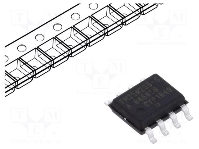 IC: FRAM memory; 256kbFRAM; SPI; 32kx8bit; 2.7÷5.5VDC; 20MHz; SO8 INFINEON (CYPRESS) FM25W256-GTR