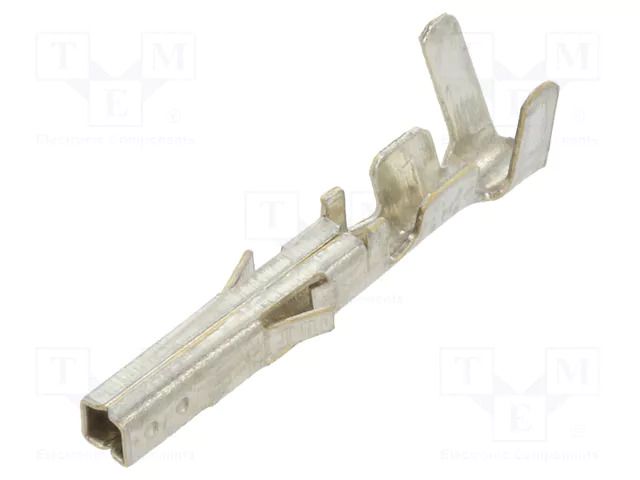 Contact; female; brass; tinned; 24AWG÷18AWG; crimped; for cable; 9A NINIGI N42W-T1