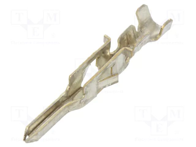 Contact; male; brass; tinned; 0.2÷0.32mm2; 24AWG÷22AWG; 9A; 4.2mm NINIGI N42G-T2