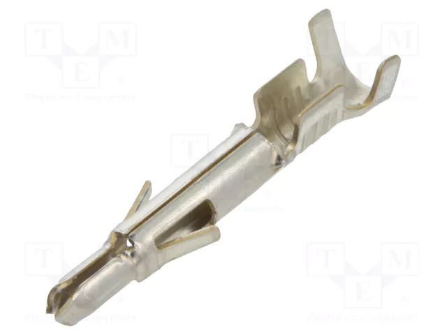 Contact; male; brass; tinned; 20AWG÷16AWG; on cable,crimped; 10A ADAM TECH DME-B-C-M-R