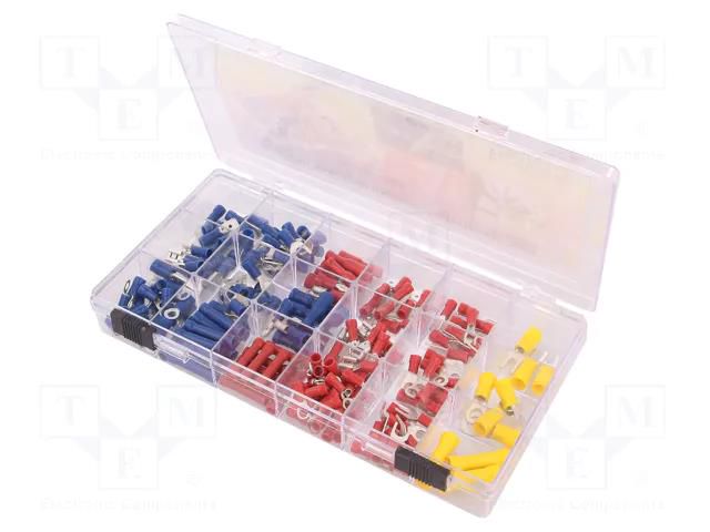 Kit: connectors; insulated; 200pcs. NINIGI ST-ASS-200