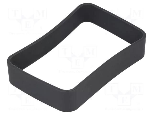 Case ring; WITEK; Colour: dark grey TEKO RWK-2.4