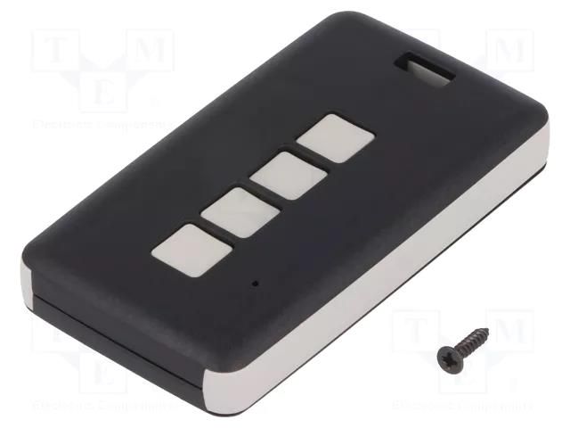 Enclosure: for remote controller; REMO-TEK; X: 39mm; Y: 71mm TEKO 13124.23