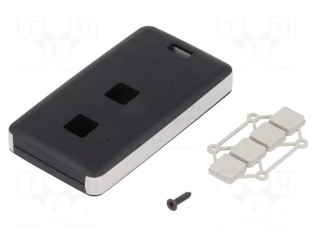 Enclosure: for remote controller; REMO-TEK; X: 39mm; Y: 71mm TEKO 13122.23