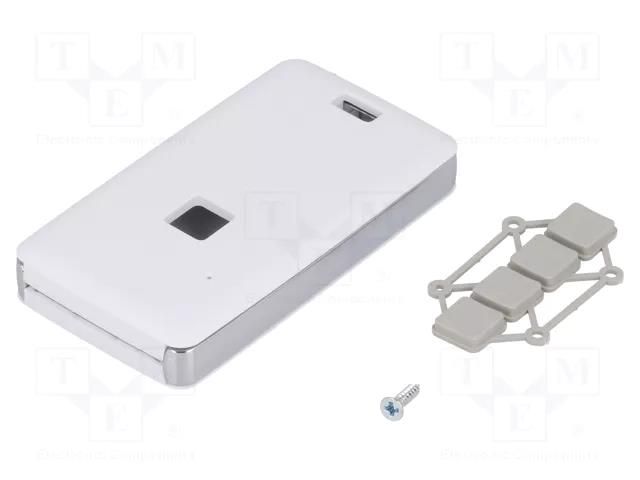 Enclosure: for remote controller; REMO-TEK; X: 39mm; Y: 71mm TEKO 13121.47