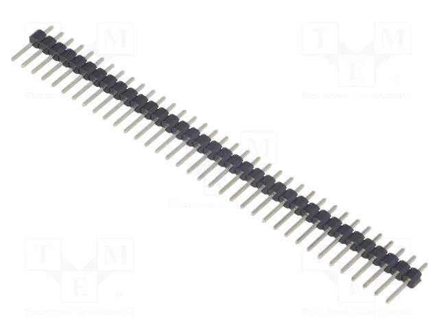 Connector: pin strips; pin header; male; PIN: 36; straight; 2.54mm CONNFLY ZL201-36G