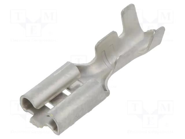 Terminal: flat; 4.8mm; 0.5mm; female; 0.3÷0.8mm2; crimped; straight NINIGI ST-003/03-08T/C