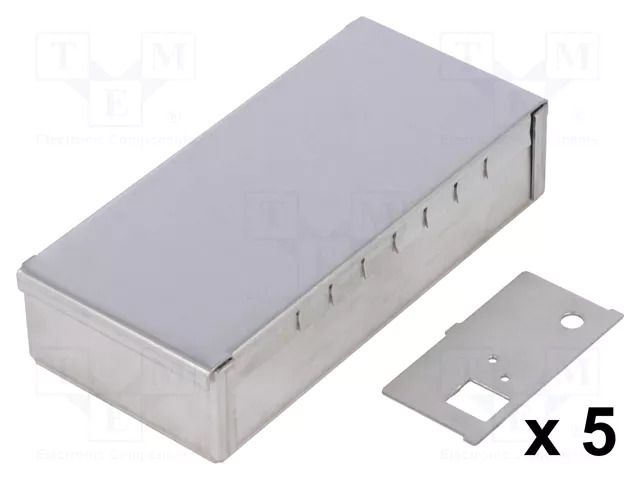 Enclosure: shielding; X: 50mm; Y: 106mm; Z: 26mm; steel TEKO 373.16