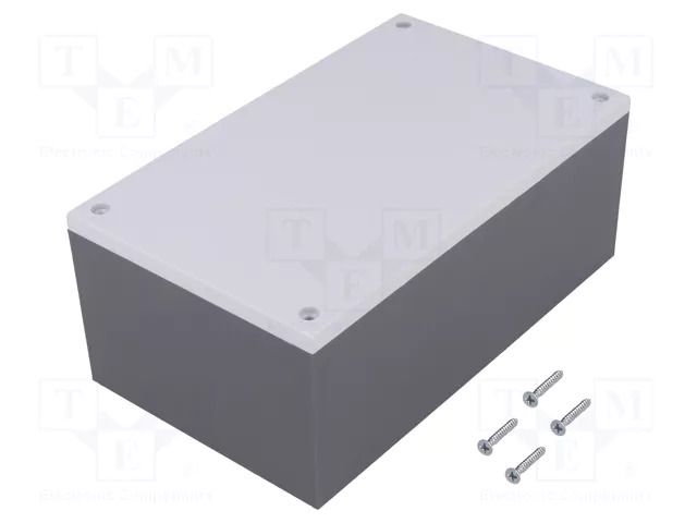 Enclosure: multipurpose; X: 96mm; Y: 160mm; Z: 67mm; CP; ABS; grey TEKO CP/3.20