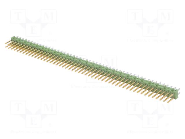 Connector: pin strips; pin header; AMPMODU MOD II; male; PIN: 100 TE Connectivity 5-825440-0