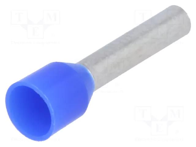 Tip: bootlace ferrule; insulated; copper; 2.5mm2; 12mm; tinned TE Connectivity 1-966067-7