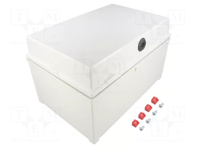 Enclosure: wall mounting; X: 200mm; Y: 300mm; Z: 180mm; CAB; grey FIBOX CABPC302018G3B