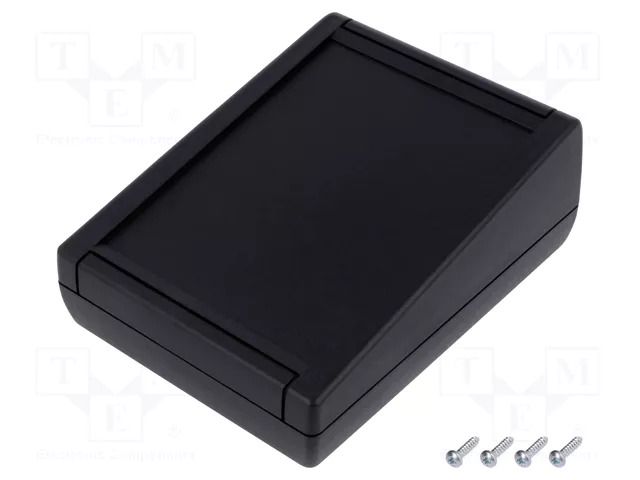Enclosure: desktop; TEKMAR; X: 100mm; Y: 130mm; Z: 50mm; ABS; black TEKO TK-S.9