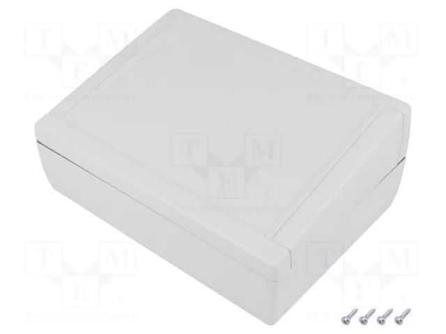 Enclosure: desktop; TEKMAR; X: 133mm; Y: 188mm; Z: 75mm; ABS TEKO TK33SP.7