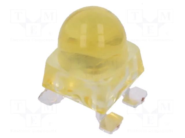 LED; amber; SMD; 7200÷16000mcd; 4.2x4.2x6.5mm; 23°; 20mA; 125mW BROADCOM (AVAGO) ALMD-EL2E-XZ002