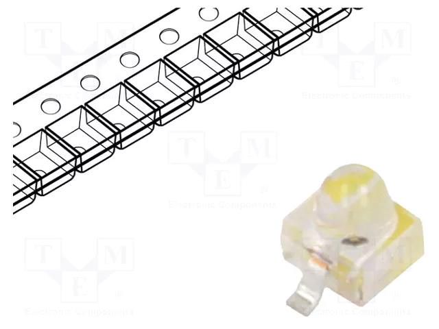 LED; amber; SMD; Gull wing; 160÷500mcd; 2÷2.6VDC; 2.21x2.08x2.92mm BROADCOM (AVAGO) HLMA-QL00-S0011