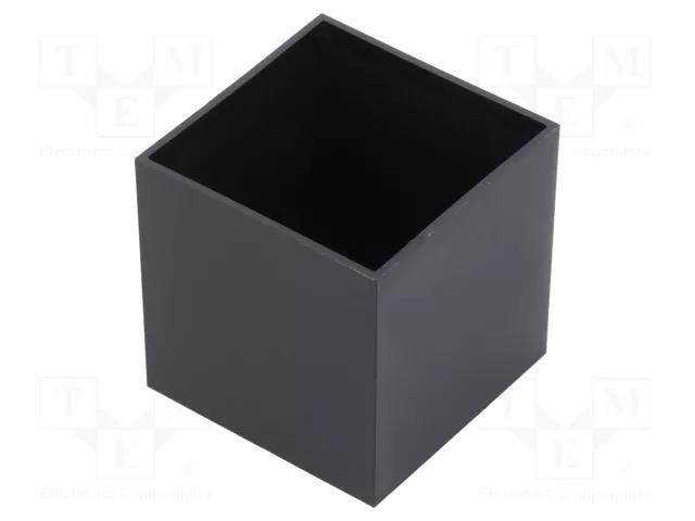 Enclosure: designed for potting; X: 38.8mm; Y: 38.8mm; Z: 39mm; ABS GAINTA G383839B