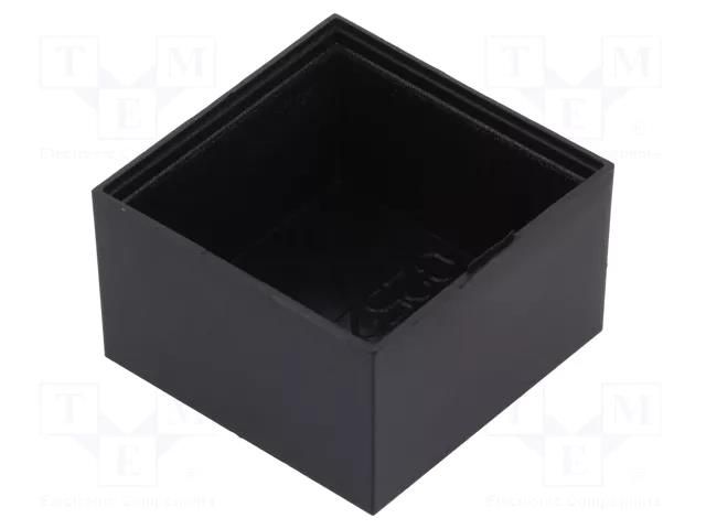 Enclosure: designed for potting; X: 25mm; Y: 25mm; Z: 15mm; ABS GAINTA G252515B-A