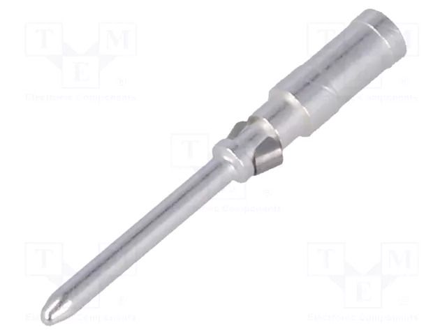 Contact; male; HN.D; silver plated; 1.5mm2; crimped TE Connectivity HTS-4-1105050-1