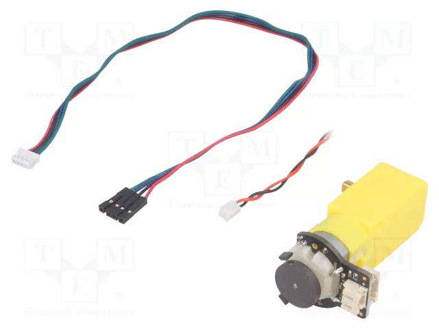 Motor: DC; with encoder,with gearbox; Gravity; 3÷7.5VDC; 2.8A DFROBOT DF-FIT0450