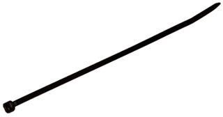 CABLE TIE, NYLON6.6, 206MM, 18LB, PK100, BLACK CT8BK18-C