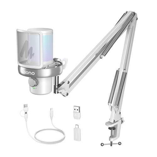 Maono DM40 S Pro microphone (white), Maono DM40 S Pro white