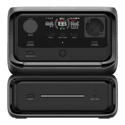 EcoFlow River 3 Max Portable Power Station, EcoFlow EFRIVER3Max-EU-CBOX