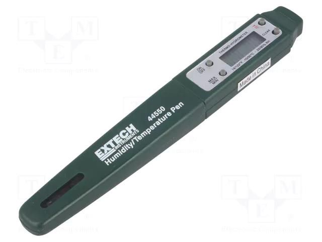 Thermo-hygrometer; -10÷50°C; 10÷85%RH; Accur: ±1°C EXTECH EX44550