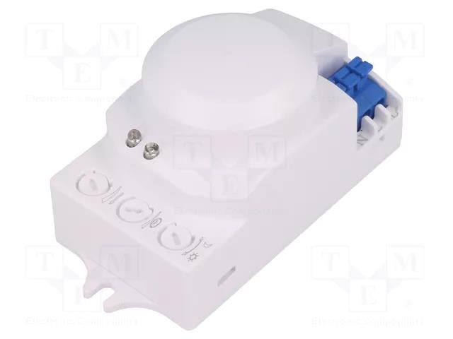 Sensor: microwave motion detector; Connection: screw terminals F&F DRM-01-24V