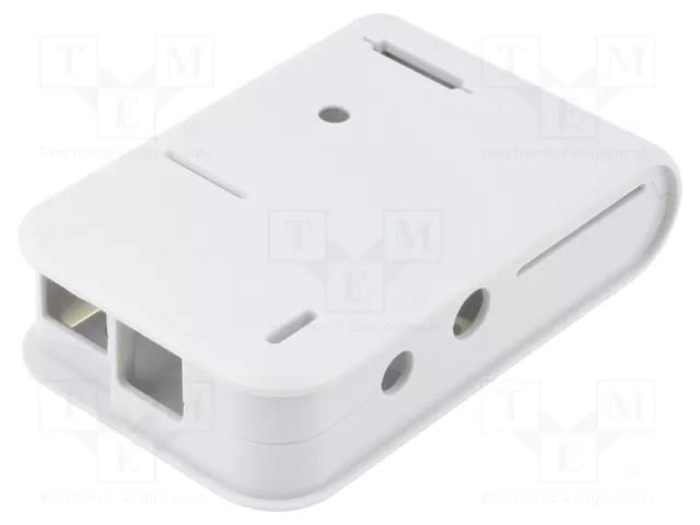 Enclosure: for computer; Raspberry Pi; ABS; grey; X: 65.5mm; Z: 30mm HAMMOND HM-1593HAMPIGY