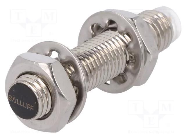 Sensor: inductive; OUT: PNP / NO; 0÷2mm; 10÷30VDC; M8; IP67; 200mA BALLUFF BES00CK