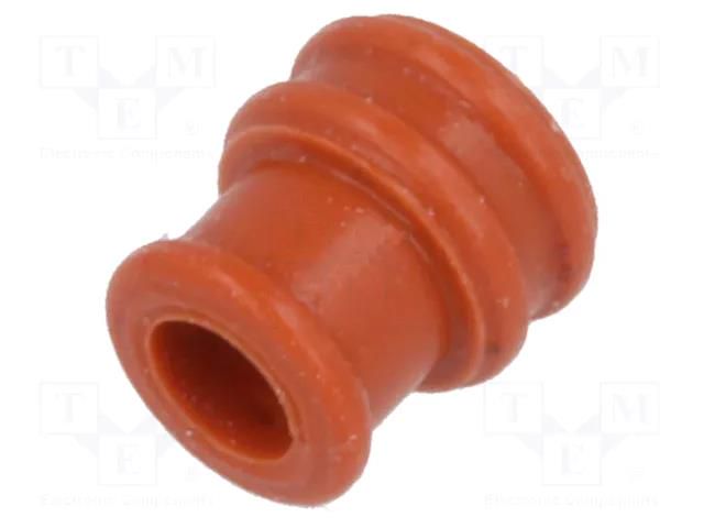 Gasket for wire; IP67; 2.7÷3.1mm; Gasket: silicone rubber EDAC 570-260-004