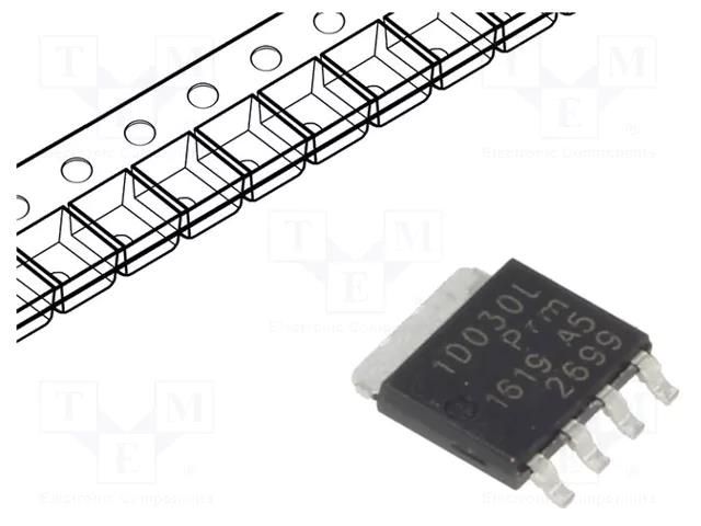 Transistor: N-MOSFET; unipolar; 30V; 255A; 238W NEXPERIA PSMN1R0-30YLDX