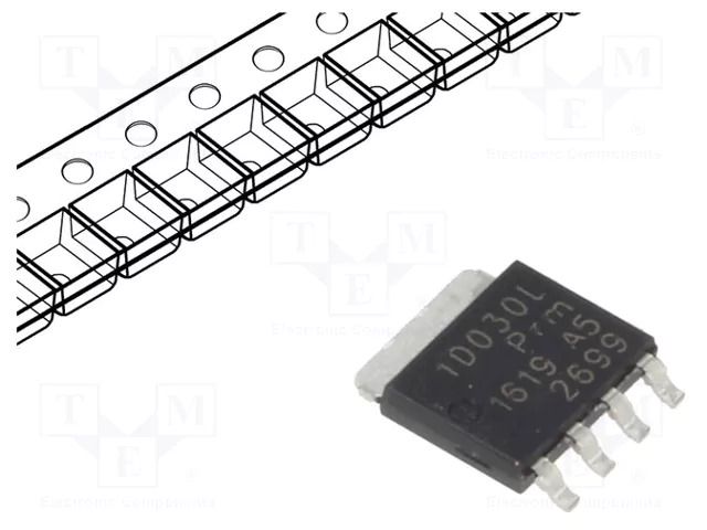 Transistor: N-MOSFET; unipolar; 30V; 255A; 238W NEXPERIA PSMN1R0-30YLDX