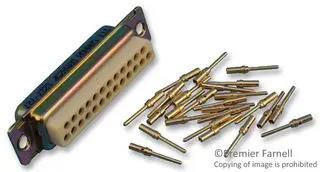 CONNECTOR, D SUB, PLUG, 25 POSITION DBMA25P