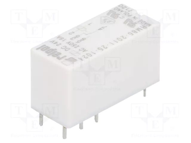Relay: electromagnetic; SPDT; Ucoil: 24VDC; Icontacts max: 16A RELPOL RM85-2011-25-1024