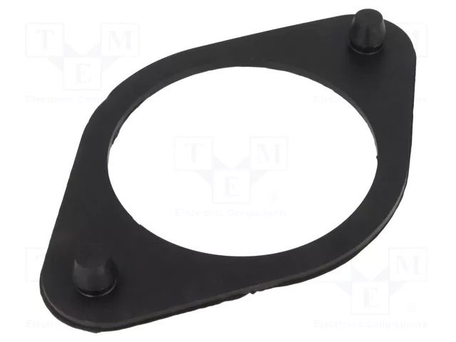 Washer; rubber; Shore hardness: 68±5; No.of mount.holes: 2 ELESA+GANTER GN148.2-170-A
