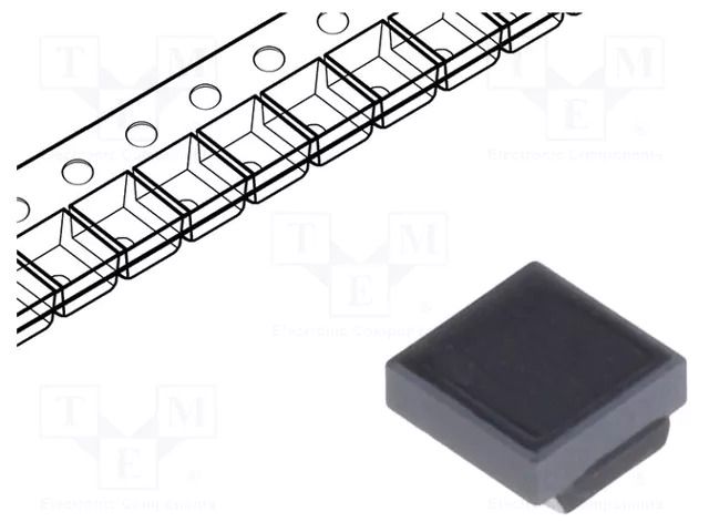 Filter: anti-interference; Rmax: 27mΩ; Z: 500Ω; SMD; 50VDC; 4A; 2020 MURATA DLW5BTM501SQ2L
