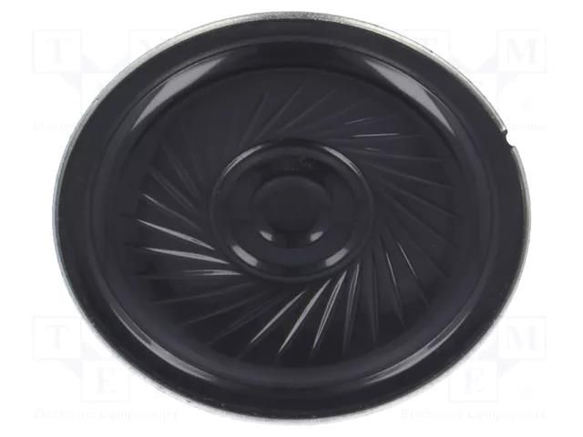 Loudspeaker; miniature,general purpose; 1W; 50Ω; Ø40x4.5mm; IP65 VISATON VS-K40-50