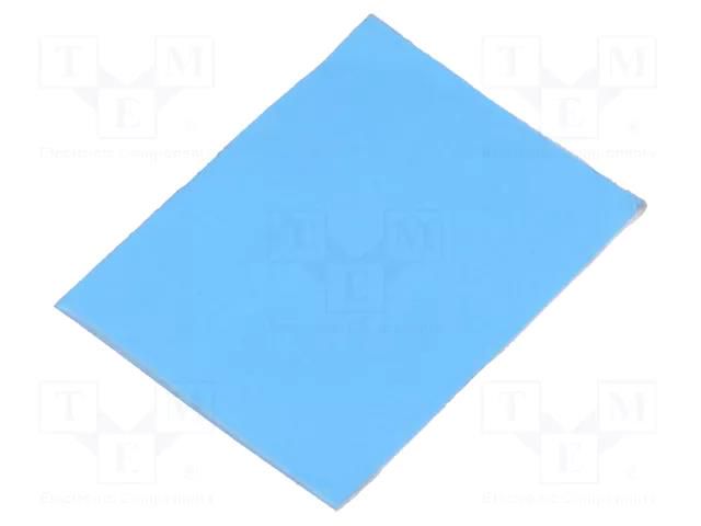 Heat transfer pad: acrylic; TO220; L: 20mm; W: 15mm; Thk: 0.25mm 3M 8810/20X15