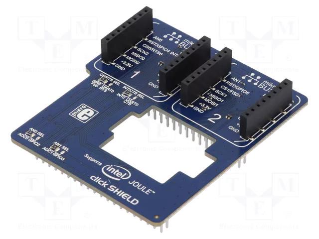 Multiadapter; prototype board; Add-on connectors: 2 MIKROE MIKROE-2546